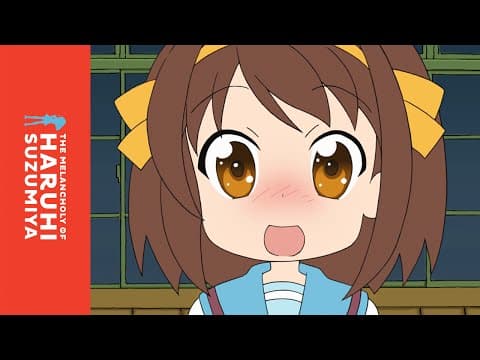 The Melancholy of Haruhi-chan Suzumiya trailer