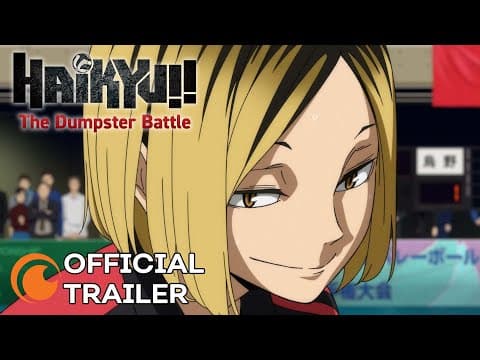 HAIKYU!! The Dumpster Battle trailer