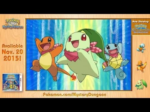 Pokémon Mystery Dungeon: Team Go-Getters Out of the Gate! trailer