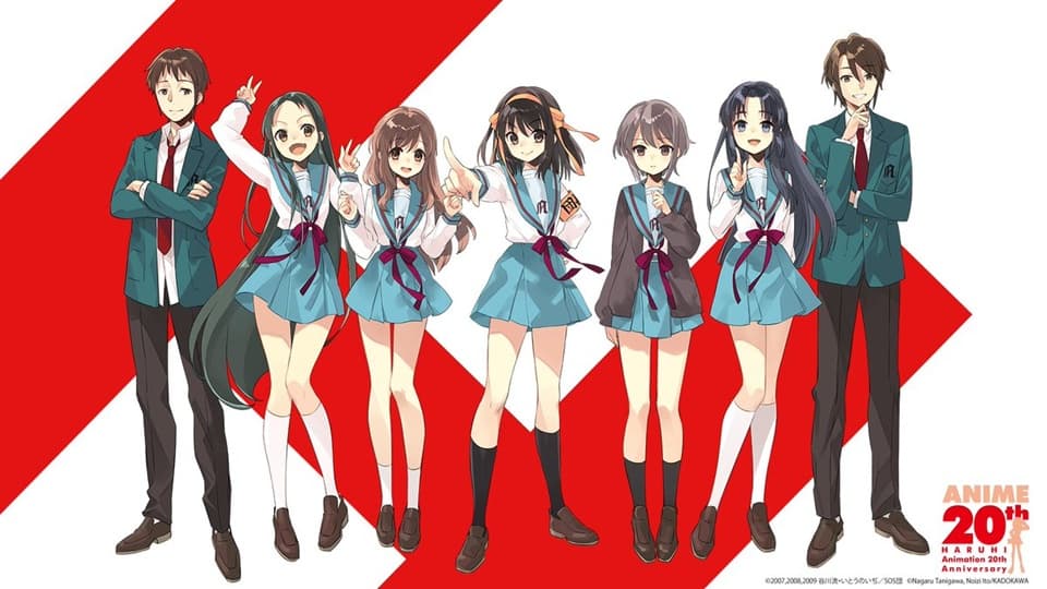 Haruhi Suzumiya 20th Anniversary Exhibition Set for August 2026