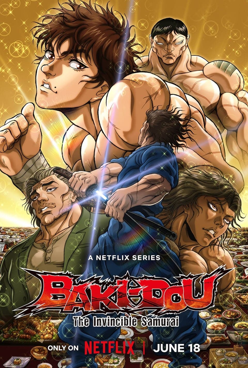 Baki-Dou: The Invincible Samurai Part 2 Releases June 18 on Netflix
