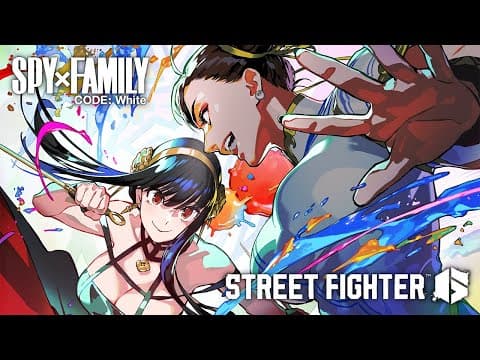 Street Fighter 6 VS SPY×FAMILY CODE: White trailer