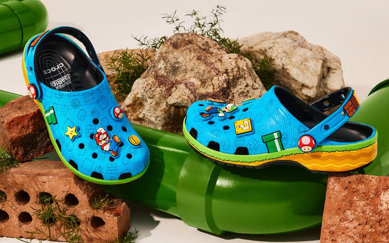 Crocs Unveils New Super Mario Collection This July