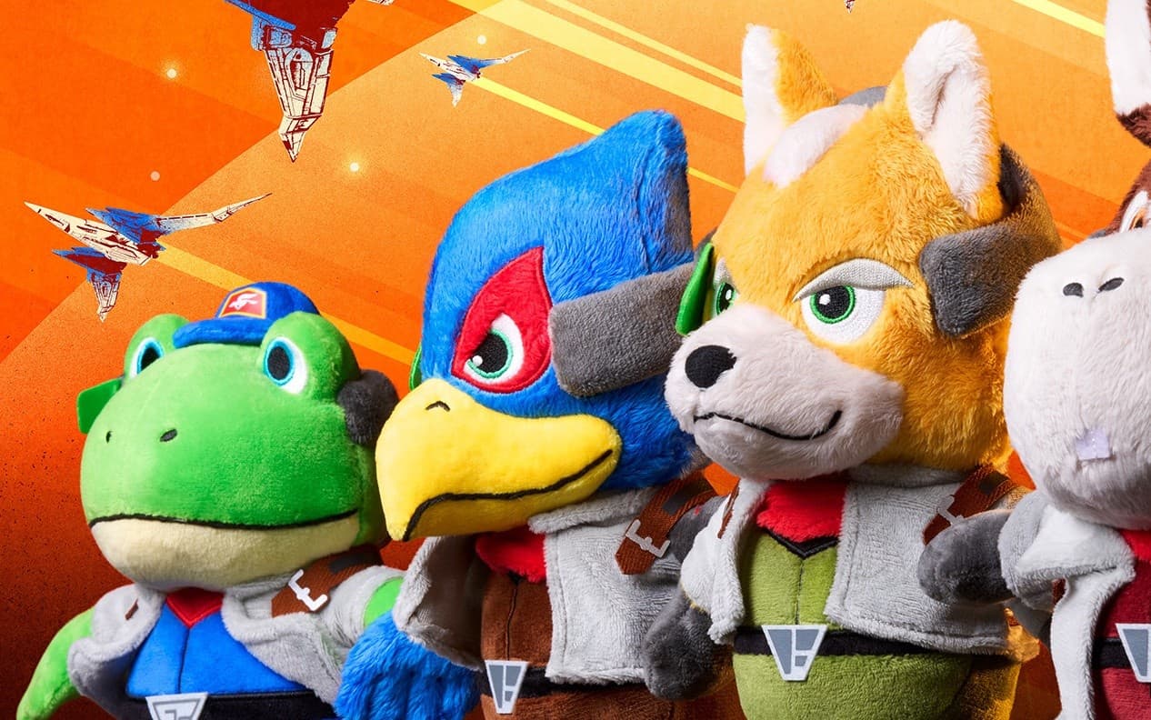 Star Fox Soft Toy Line Launches on Nintendo Store in Europe