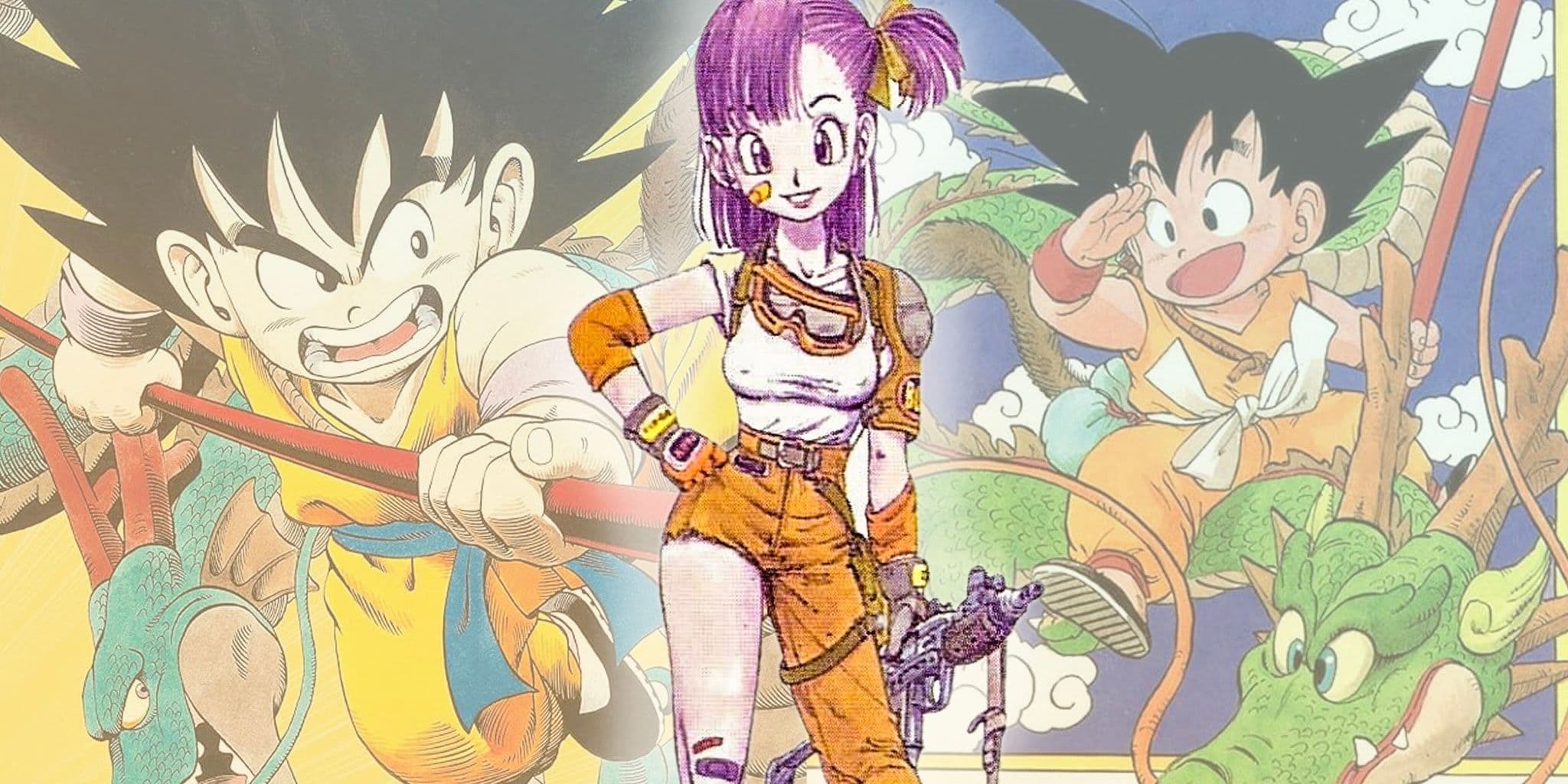 Dragon Ball Reveals Rare Goku and Bulma Designs After 42 Years