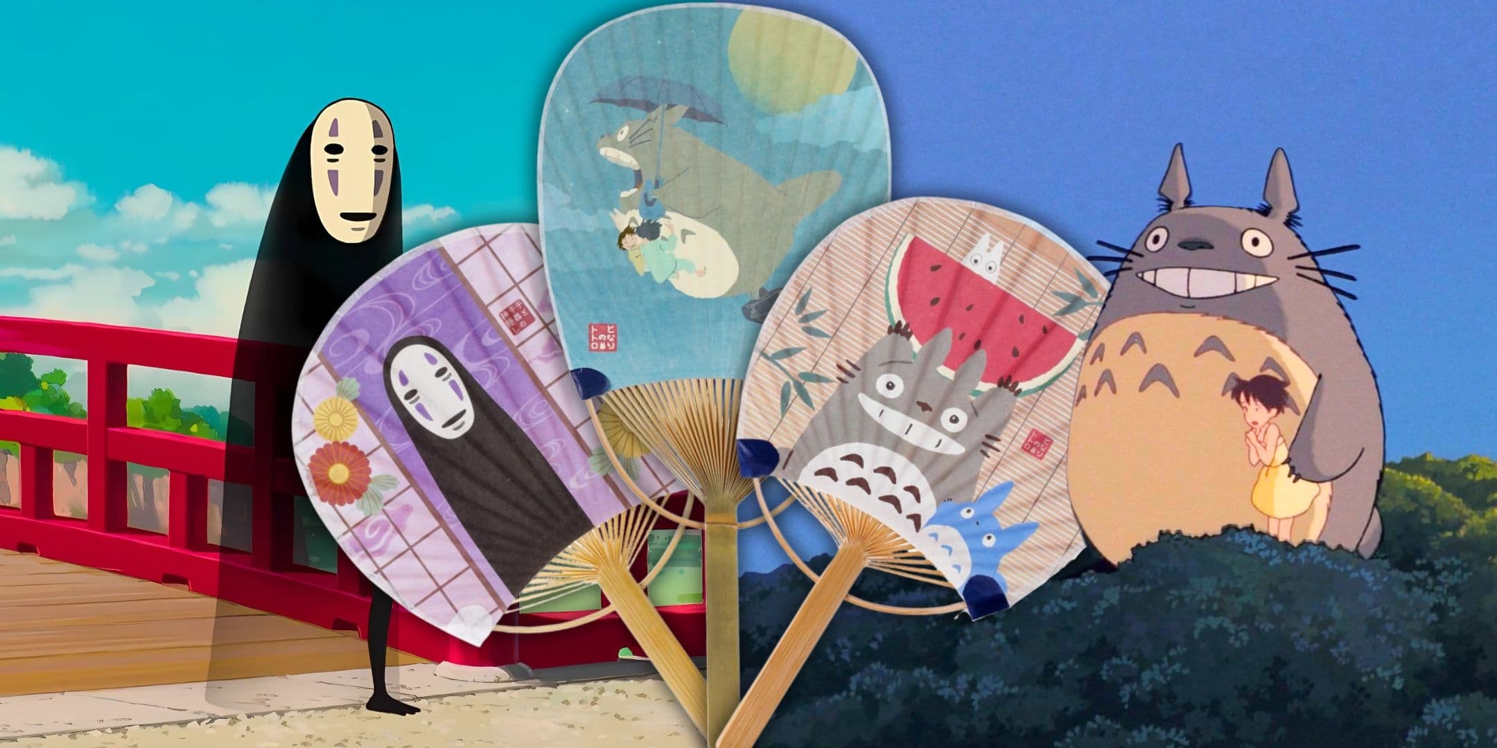 Stay Cool with Studio Ghibli's Bamboo Fan Collection This Summer