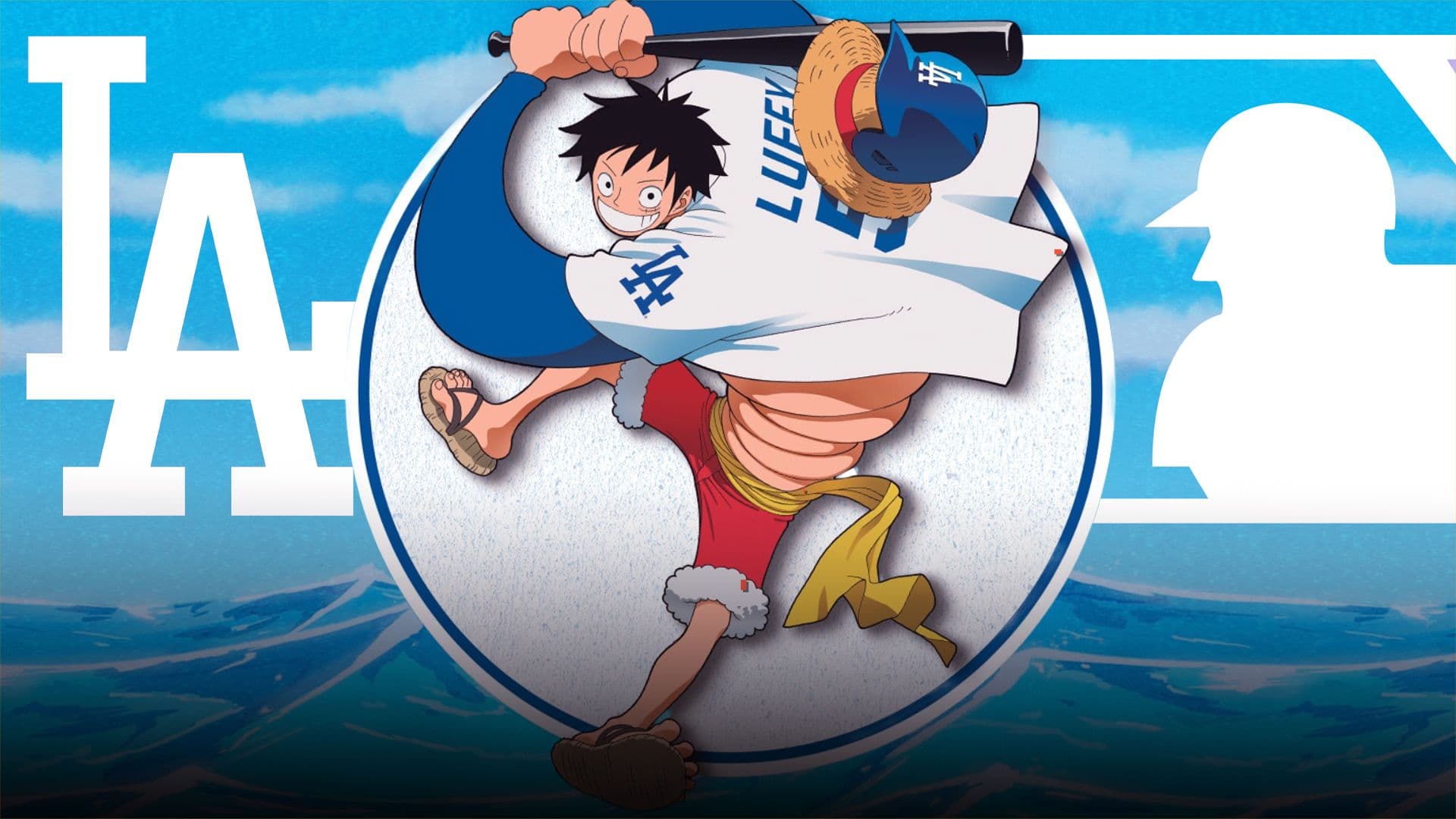 Monkey D. Luffy Joins Los Angeles Dodgers in New Crossover Event