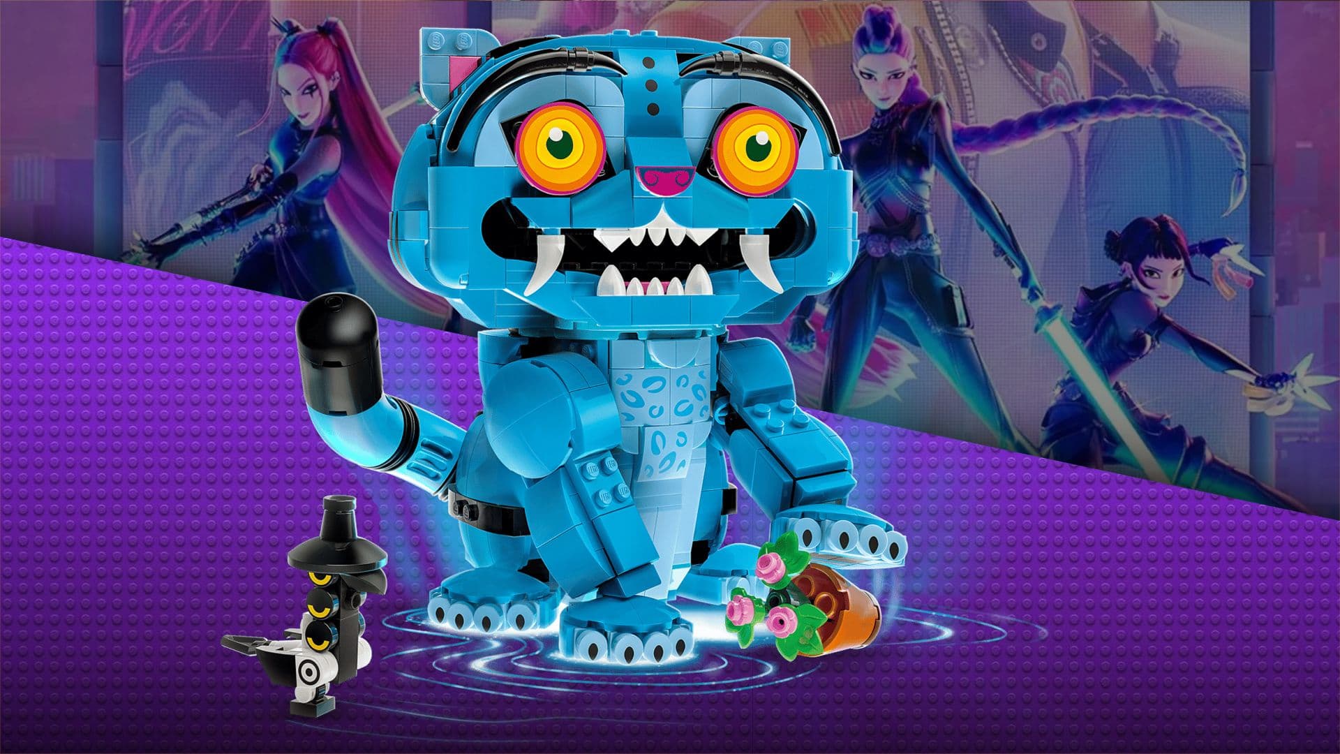 LEGO Launches First KPop Demon Hunters Set Celebrating Feline Duo